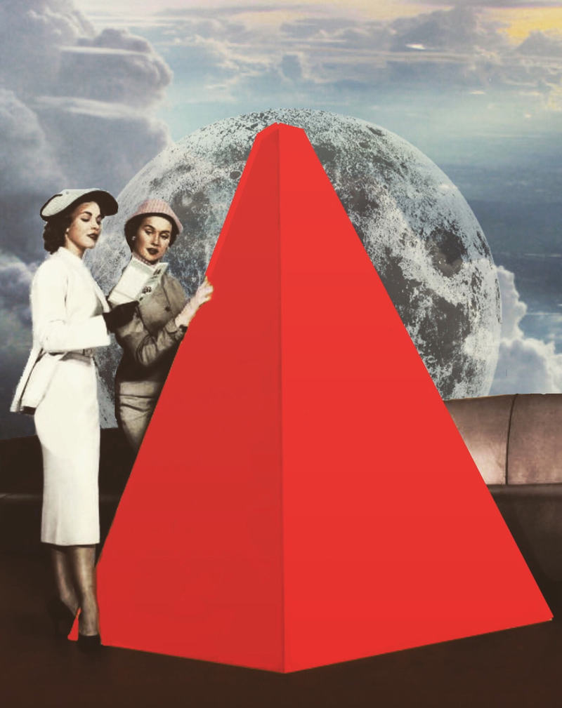 Illustration for article titled These Surreal Science Fiction Collages Are a Wonderful Glimpse into Insanity